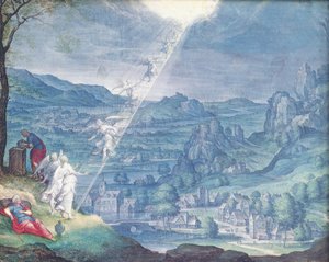 Le rêve de Jacob - Johann Wilhelm Baur
